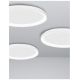 Plafoniere - Plafoniera LED dimabila design circular PERTINO D-58cm