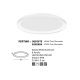 Plafoniere - Plafoniera LED dimabila design circular PERTINO D-58cm