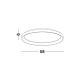 Plafoniere - Plafoniera LED dimabila design circular PERTINO D-58cm