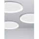 Plafoniere - Plafoniera LED dimabila design circular PERTINO D-38cm