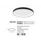 Plafoniere - Plafoniera LED dimabila design circular PERTINO D-38cm