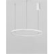 Pendule, Lustre suspendate - Lustra LED dimabila design circular PERTINO D-58cm