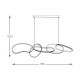 Candelabre, Lustre - Lustra LED moderna design circular CHOLET