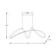 Candelabre, Lustre - Lustra LED design moderna FERMI