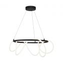 Lustra LED design moderna BALBO negru