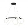 Lustra LED design moderna BALBO negru