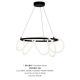 Candelabre, Lustre - Lustra LED design moderna BALBO negru