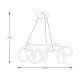 Candelabre, Lustre - Lustra LED design moderna BALBO negru