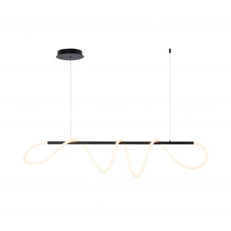 Candelabre, Lustre - Lustra LED design moderna BALBO negru