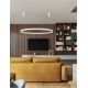 Candelabre, Lustre - Lustra LED dimabila design circular MOTIF D-150cm
