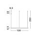 Candelabre, Lustre - Lustra LED dimabila design circular MOTIF D-120cm