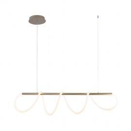 Candelabre, Lustre - Lustra LED design moderna BALBO auriu