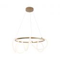 Lustra LED design moderna BALBO auriu