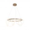 Lustra LED design moderna BALBO auriu