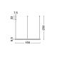 Candelabre, Lustre - Lustra LED dimabila design circular MOTIF D-150cm