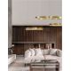 Candelabre, Lustre - Lustra LED dimabila design circular MOTIF D-100cm