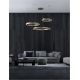 Candelabre, Lustre - Lustra LED dimabila design circular MOTIF 3 ring auriu
