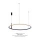 Candelabre, Lustre - Lustra LED moderna cu detalii din lemn CLAUD