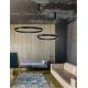 Candelabre, Lustre - Lustra LED dimabila design circular MOTIF D-100cm