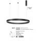 Candelabre, Lustre - Lustra LED dimabila design circular MOTIF D-100cm