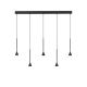 Candelabre, Lustre - Lustra LED dimabila suspendata NET negru