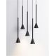 Pendule, Lustre suspendate - Lustra LED dimabila suspendata NET negru