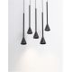 Pendule, Lustre suspendate - Lustra LED dimabila suspendata NET negru