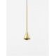 Pendule, Lustre suspendate - Pendul LED design minimalist NET auriu