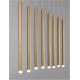 Candelabre, Lustre - Lustra LED suspendata design minimalist TRIMLE aurie