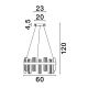 Pendule, Lustre suspendate - Lustra LED suspendata design modern ARGO