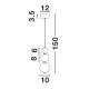 Pendule, Lustre suspendate - Lustra/Pendul LED design modern PERLA