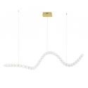 Lustra LED suspendata cu telecomanda design decorativ PERLA