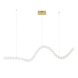 Lustra LED suspendata cu telecomanda design decorativ PERLA