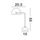 Veioze - Veioza/Lampa de masa design modern BISHOP