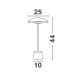 Veioze - Veioza/Lampa LED design modern decorativ LASH H-44cm