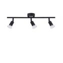 Plafonirea cu 3 spoturi design minimalist LUP negru