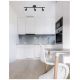 Plafoniere cu spoturi, Spoturi aplicate - Plafonirea cu 3 spoturi design minimalist LUP negru