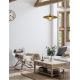 Pendule, Lustre suspendate - Lustra /Pendul metalic design modern FOX auriu