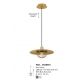 Pendule, Lustre suspendate - Lustra /Pendul metalic design modern FOX auriu