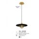 Pendule, Lustre suspendate - Lustra /Pendul metalic design modern FOX auriu