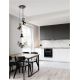 Pendule, Lustre suspendate - Lustra suspendata metalica design retro RUVI negru