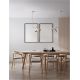 Pendule, Lustre suspendate - Lustra/Pendul design modern MIRBA alb