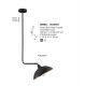 Pendule, Lustre suspendate - Lustra/Pendul design modern MIRBA negru