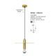 Pendule, Lustre suspendate - Lustra/Pendul design modern ROYAL auriu