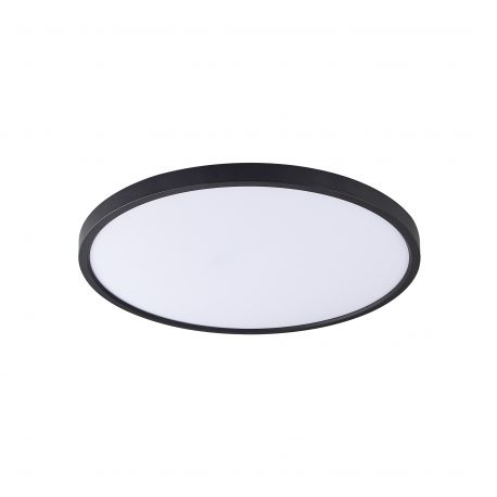 Plafoniere - Plafoniera LED moderna design slim CAMI 50cm, negru