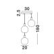 Candelabre, Lustre - Lustra suspendata design modern MIRRO