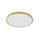 Plafoniere - Plafoniera LED moderna design slim CAMI 50cm, auriu