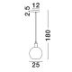 Pendule, Lustre suspendate - Lustra/Pendul design modern MIRRO