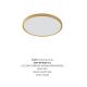 Plafoniere - Plafoniera LED moderna design slim CAMI 40cm, auriu