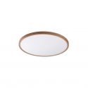 Plafoniera LED moderna design slim CAMI 40cm, wood